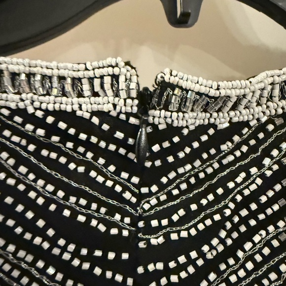 AVANI EVENING beaded silk blouse. Size S - Picture 4 of 8